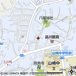東京都町田市山崎町358-6周辺の地図