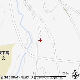 岐阜県中津川市坂下670-3周辺の地図