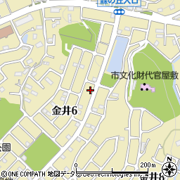 東京都町田市金井6丁目32-10周辺の地図