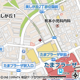 早稲田アカデミー　サクセス１８たまプラーザ校周辺の地図