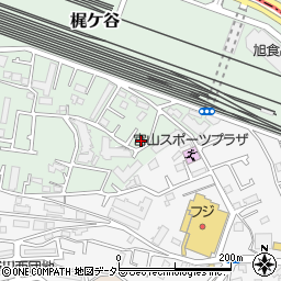 神奈川県川崎市宮前区梶ケ谷1409周辺の地図