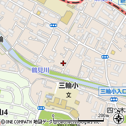 東京都町田市三輪町214周辺の地図