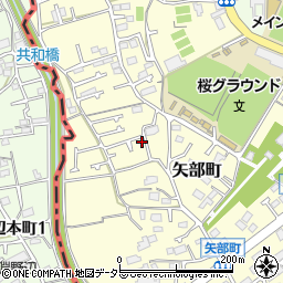 東京都町田市矢部町2715周辺の地図