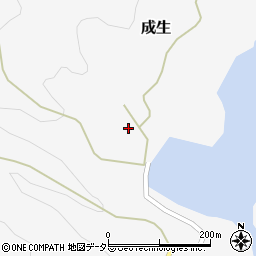 京都府舞鶴市成生628周辺の地図