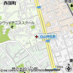 東京都大田区西嶺町19-11周辺の地図