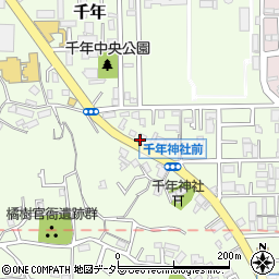 神奈川県川崎市高津区千年736周辺の地図