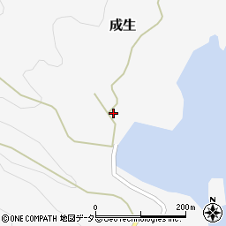 京都府舞鶴市成生618周辺の地図