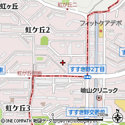 あざみ野運送周辺の地図