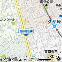 東京都大田区東嶺町31周辺の地図