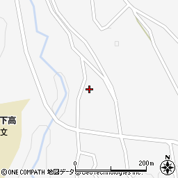 岐阜県中津川市坂下670-2周辺の地図