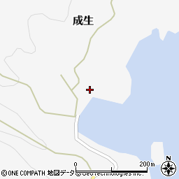 京都府舞鶴市成生577周辺の地図