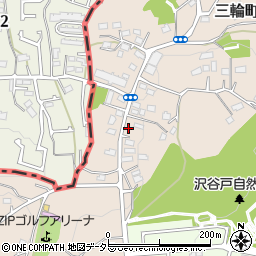 東京都町田市三輪町1916-2周辺の地図