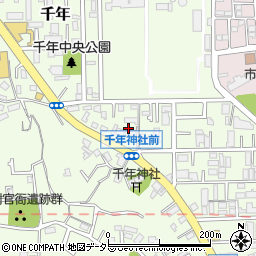 神奈川県川崎市高津区千年746周辺の地図