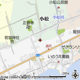 京都府宮津市小松214周辺の地図