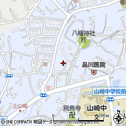 東京都町田市山崎町358-13周辺の地図
