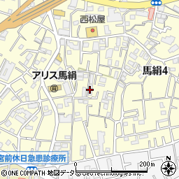株式会社ケア２１たのしい家川崎宮前周辺の地図