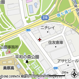 ａｐｏｌｌｏｓｔａｔｉｏｎエコ平和島ＳＳ周辺の地図