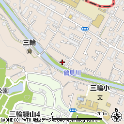 東京都町田市三輪町180周辺の地図