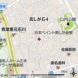 神奈川県横浜市青葉区美しが丘4丁目17-69周辺の地図