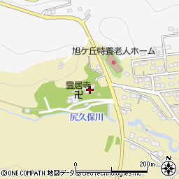 雲居寺周辺の地図