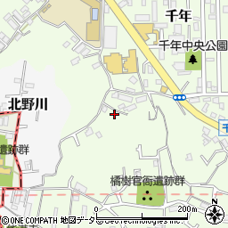 神奈川県川崎市高津区千年379-2周辺の地図
