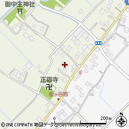 千葉県山武市松ヶ谷イ3135周辺の地図