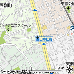 東京都大田区西嶺町19-3周辺の地図