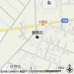菱興社周辺の地図