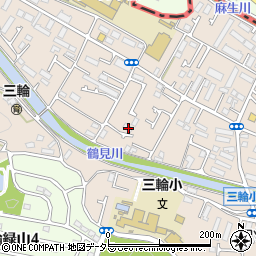 東京都町田市三輪町189周辺の地図