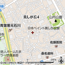 神奈川県横浜市青葉区美しが丘4丁目17-59周辺の地図