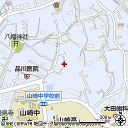 東京都町田市山崎町695-24周辺の地図