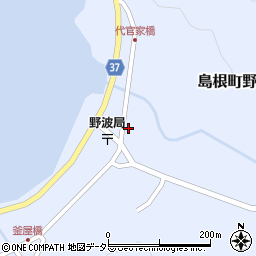 島根県松江市島根町野波1185周辺の地図