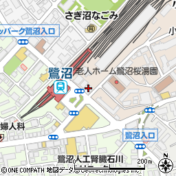 株式会社日建企画　鷺沼店周辺の地図