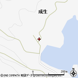 京都府舞鶴市成生597周辺の地図