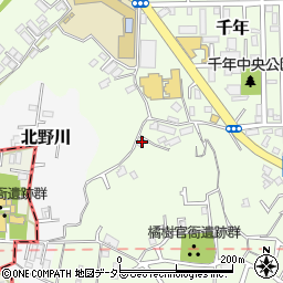 神奈川県川崎市高津区千年383周辺の地図
