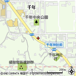 神奈川県川崎市高津区千年981周辺の地図