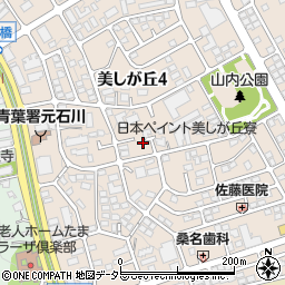 神奈川県横浜市青葉区美しが丘4丁目17-14周辺の地図