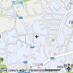 東京都町田市山崎町208周辺の地図