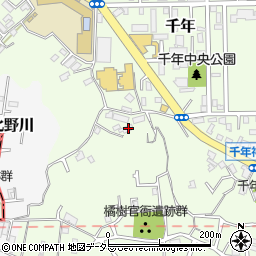 神奈川県川崎市高津区千年393周辺の地図