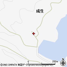 京都府舞鶴市成生615周辺の地図