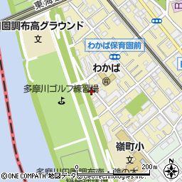 東京都大田区田園調布南7-2周辺の地図