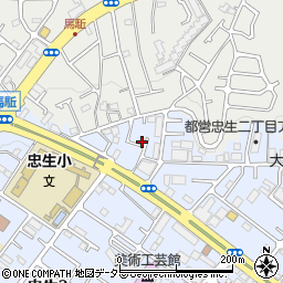 東京都町田市忠生2丁目31-37周辺の地図