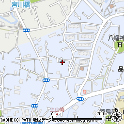 東京都町田市山崎町389周辺の地図