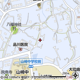 東京都町田市山崎町695-7周辺の地図