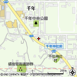 神奈川県川崎市高津区千年739周辺の地図
