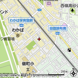 田伏荘周辺の地図