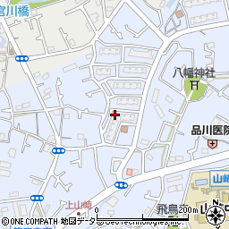 東京都町田市山崎町382周辺の地図