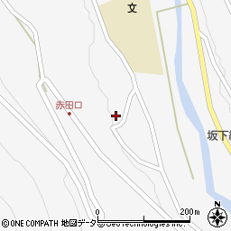 岐阜県中津川市坂下2439周辺の地図