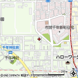 神奈川県川崎市高津区千年769周辺の地図