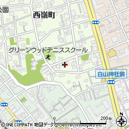 東京都大田区西嶺町17周辺の地図